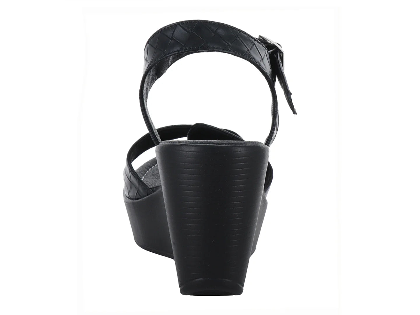 Sandalias de Plataforma Luna Rosa Color Negro para Mujer