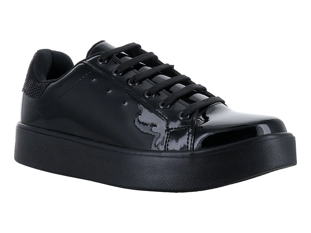 Tenis Andrax Negros con Plataforma para Mujer