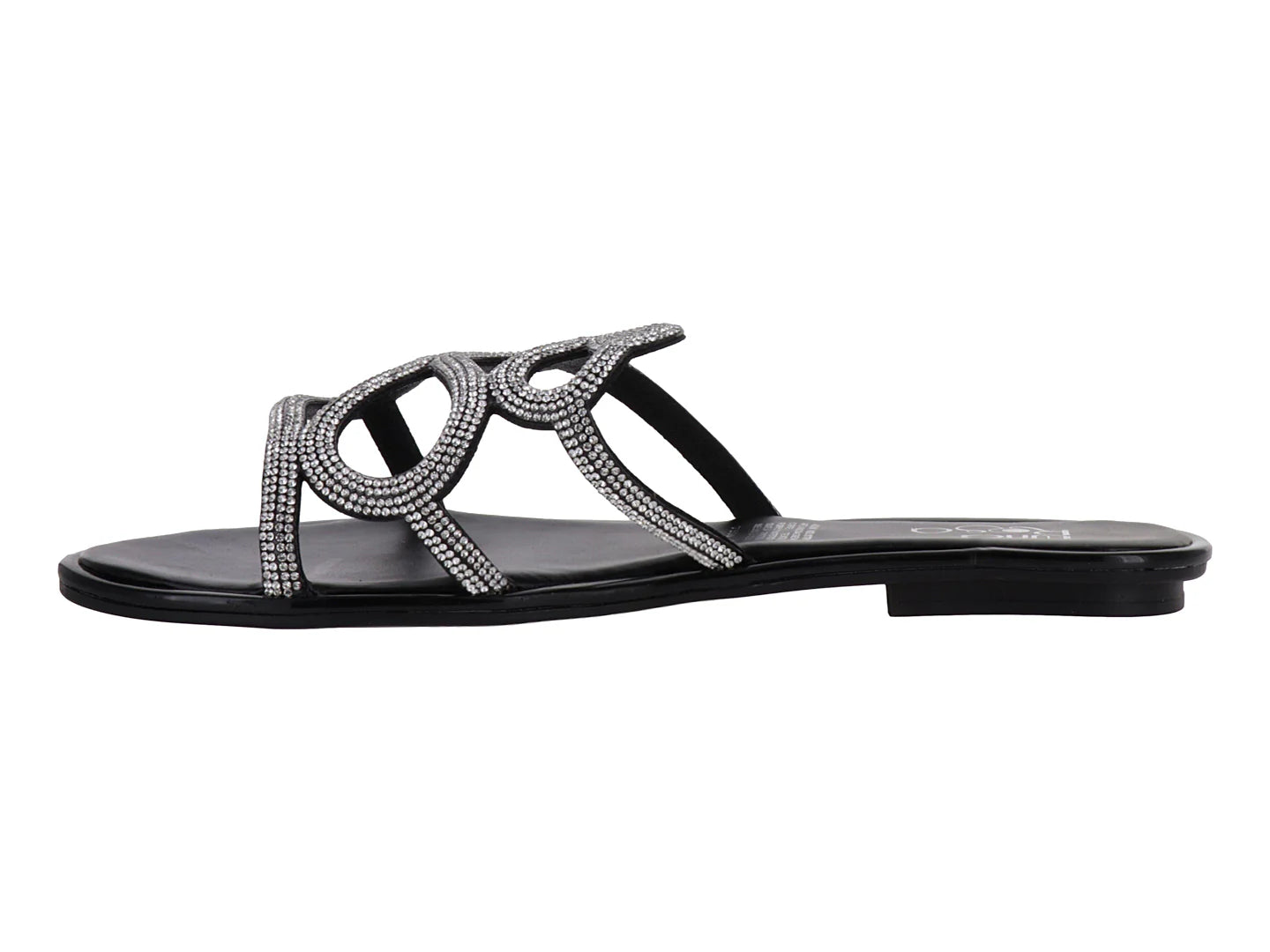 Sandalias Luna Rosa Negras para Mujer