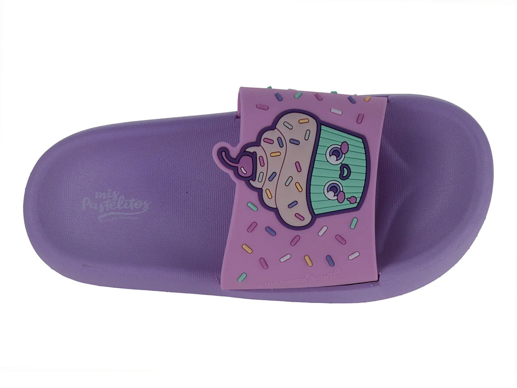 Sandalias ARRA Slide Rosa para Niña