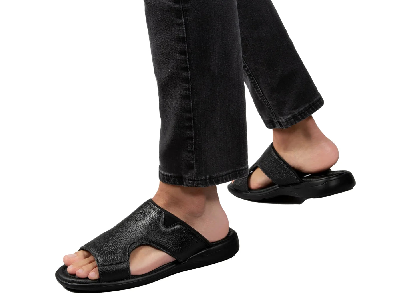 Sandalias Brantano Riviera Negro para Hombre