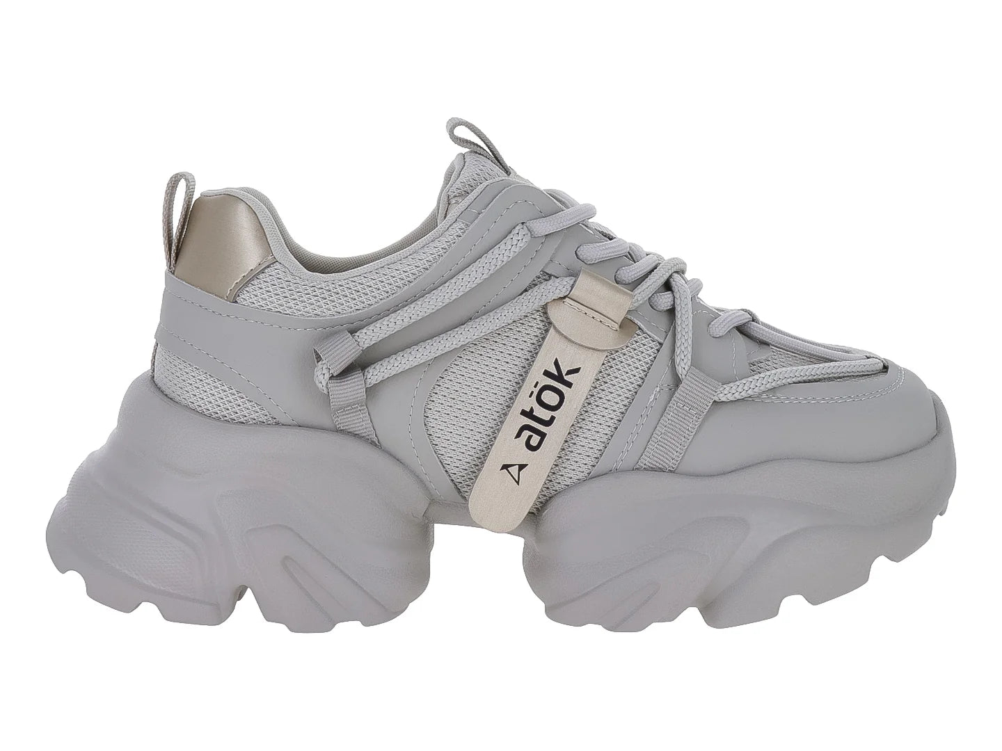Tenis ATOK Gris para Mujer