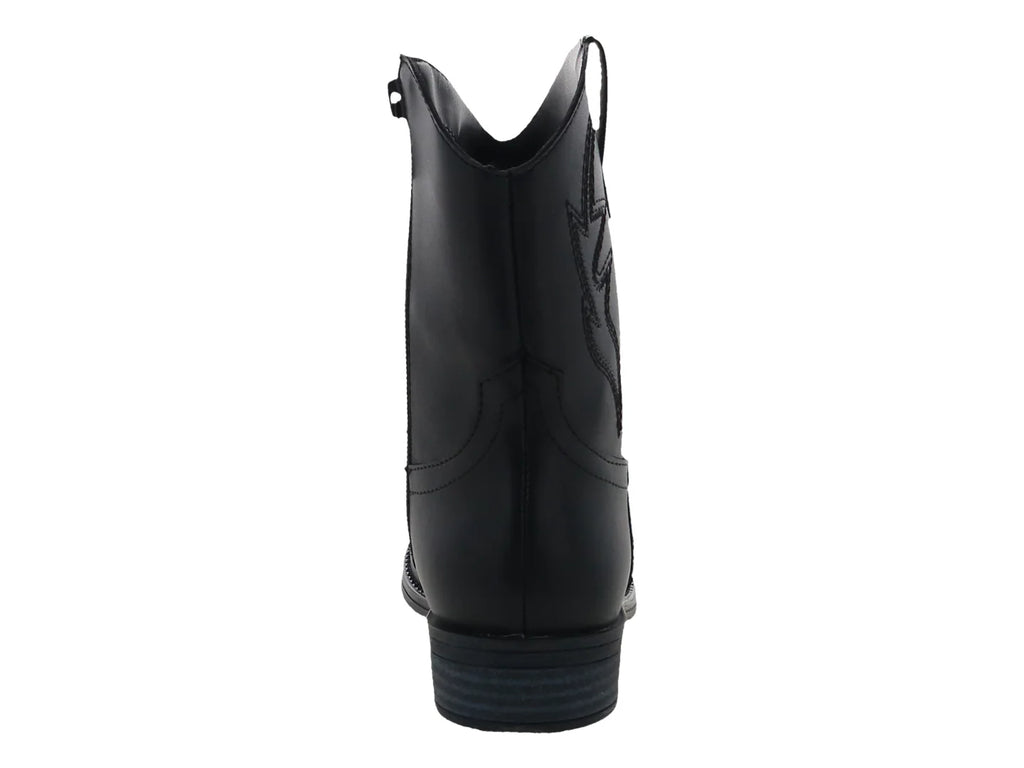 Botas Vaqueras Tropicana Negro para Niña
