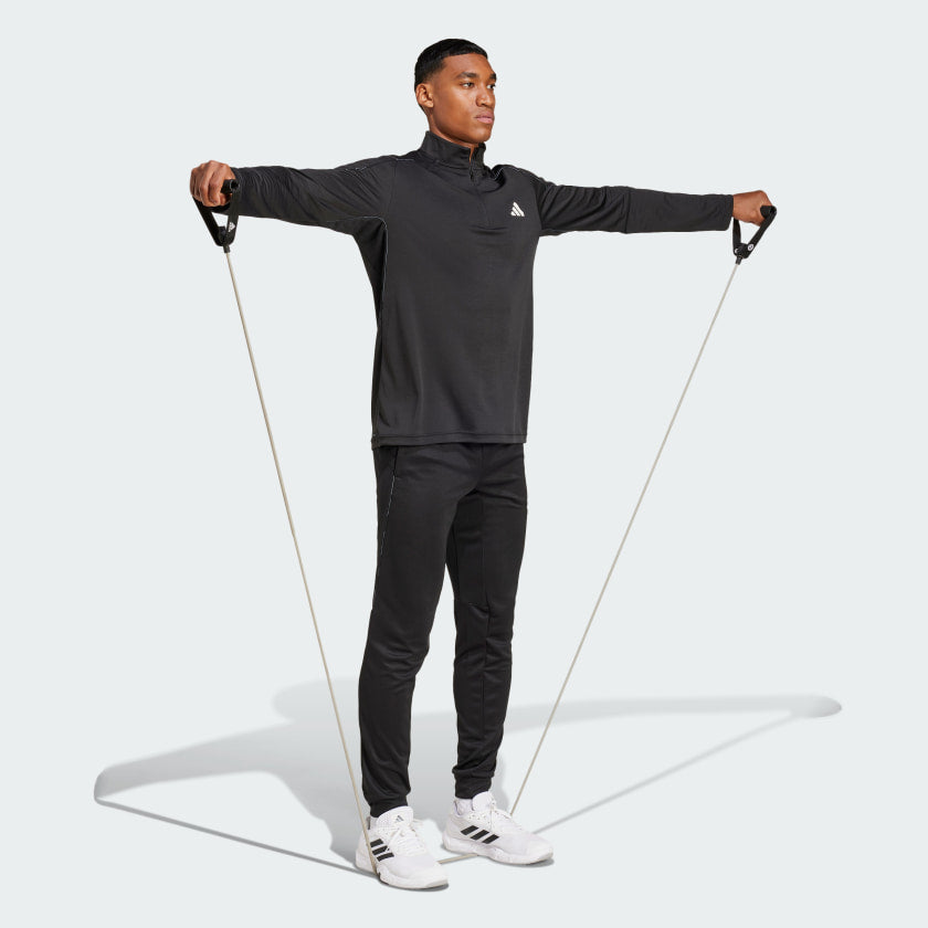 Men's adidas Train Essentials  Camo 1/4-Zip Tee