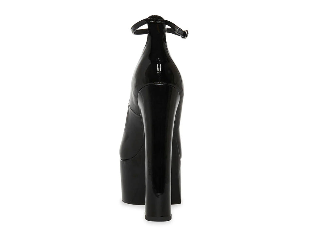 Zapatos de Tacón Steve Madden Negro Charol para Mujer