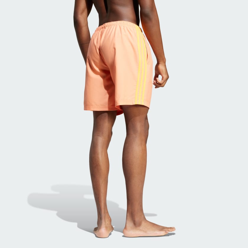 Men's adidas Adicolor 3-Stripes 8-Inch Swim Shorts