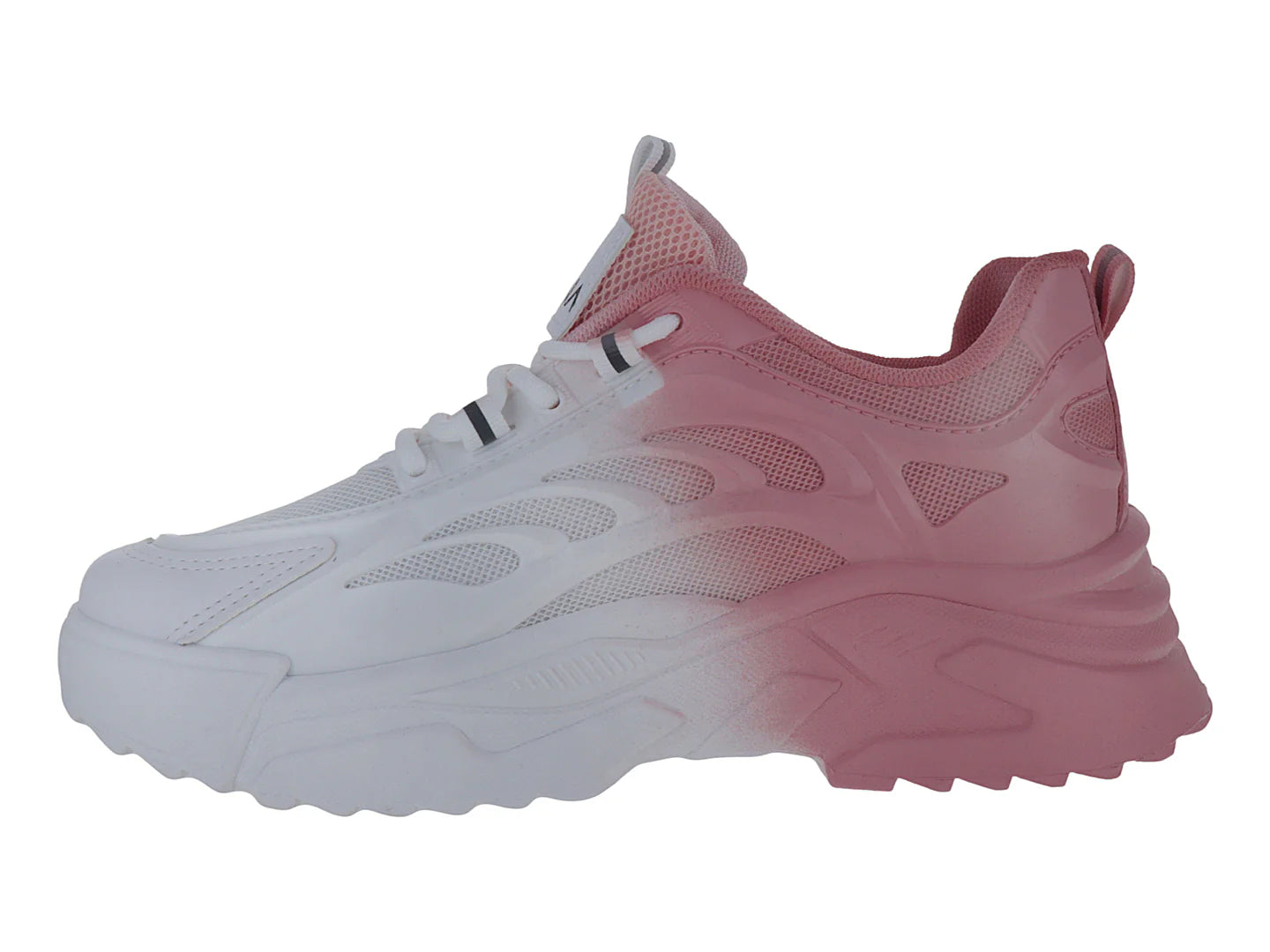 Tenis Via Urbana Blanco Rosa para Mujer