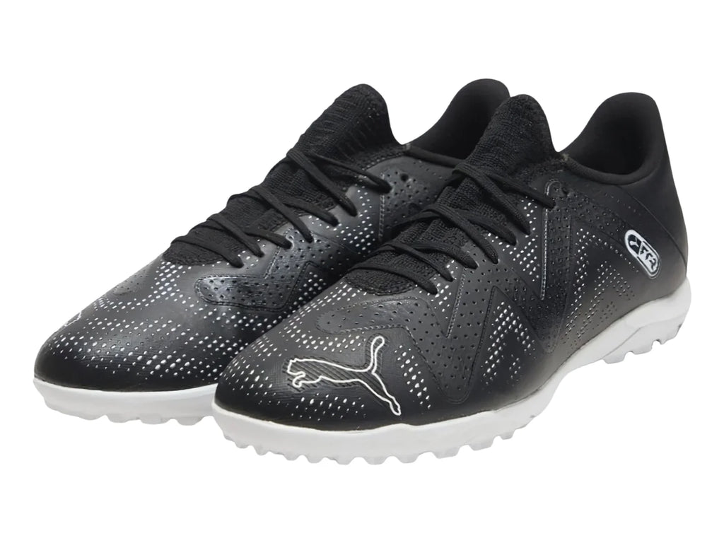 Tenis de Fútbol PUMA Future Play TT Negro y Blanco para Hombre