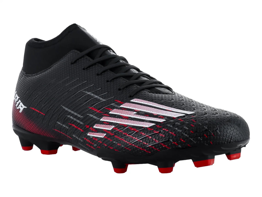 Tenis de Fútbol FURIA 1515 Negro Rojo para Hombre