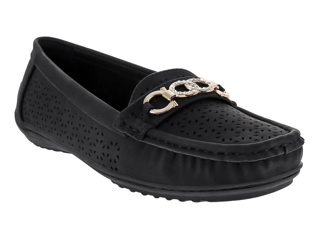 Mocasines ROZE Negro para Mujer