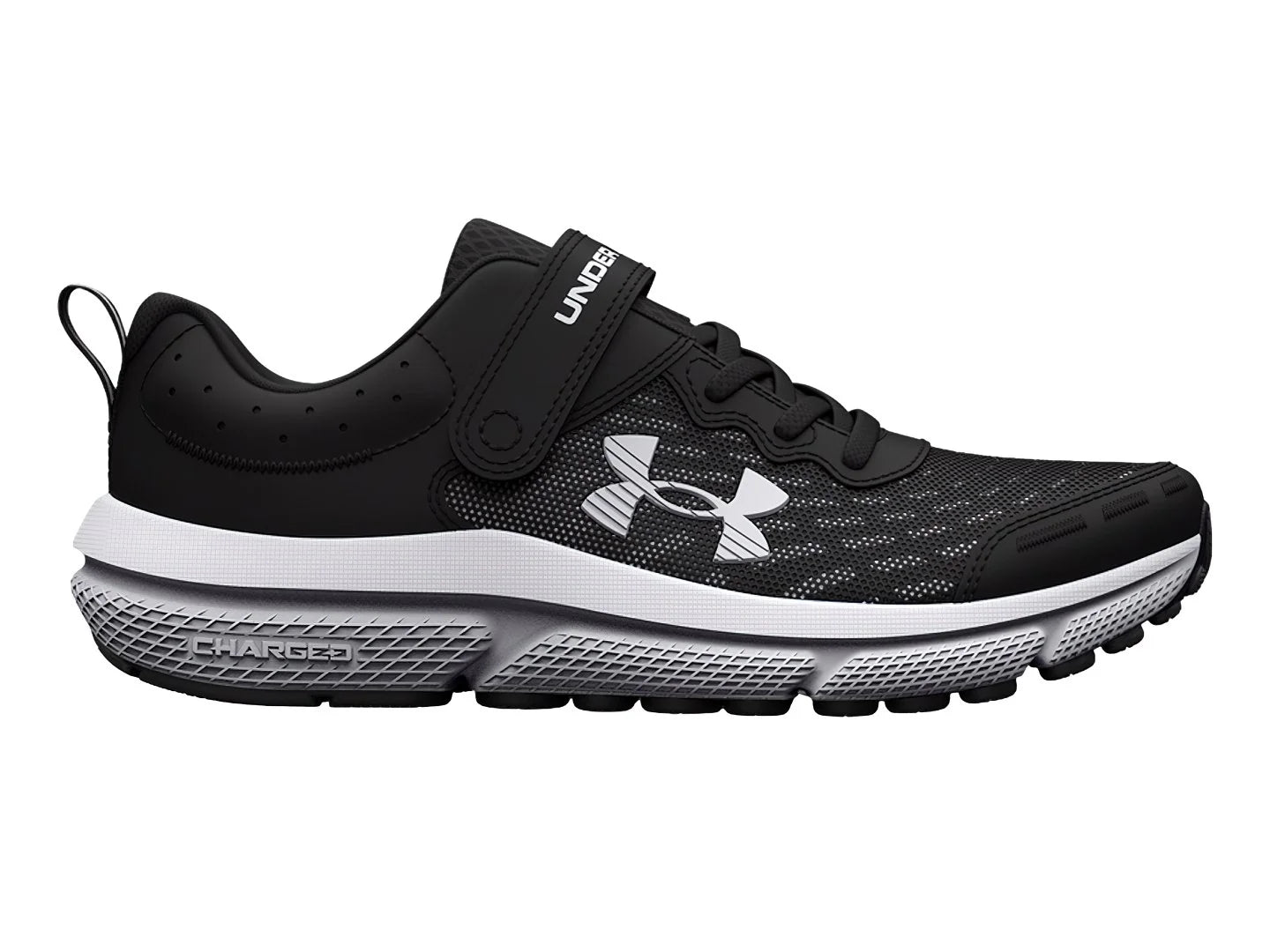 Tenis Under Armour BPS Assert 10 AC Negro para Niño