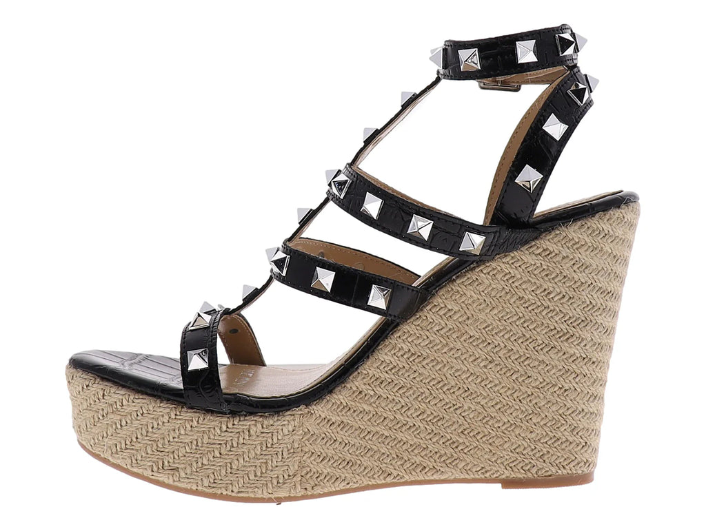 Sandalias Gillio Negro para Mujer