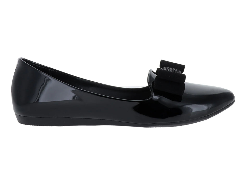 Zapatos Planos Mutante en Charol Negro para Mujer