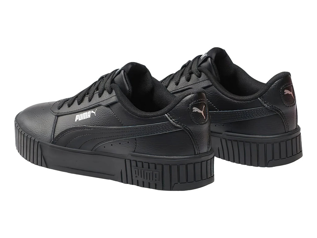 Tenis PUMA Carina 20 Negro con Plata para Niña