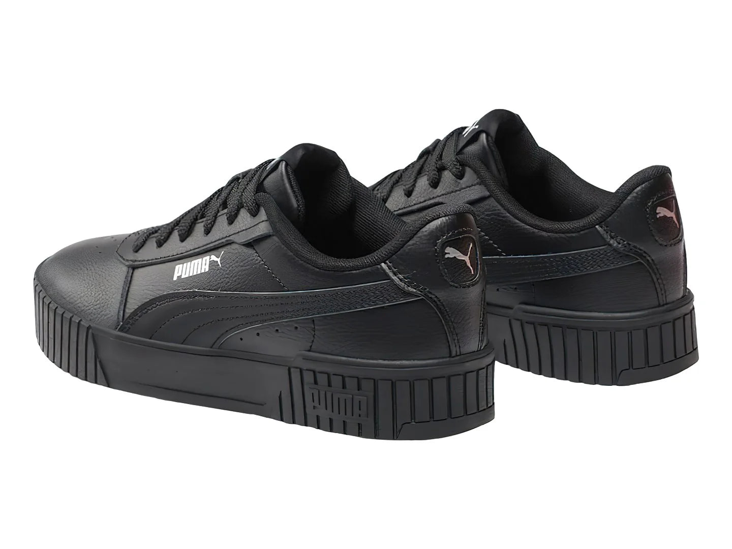 Tenis PUMA Carina 20 Negro con Plata para Niña