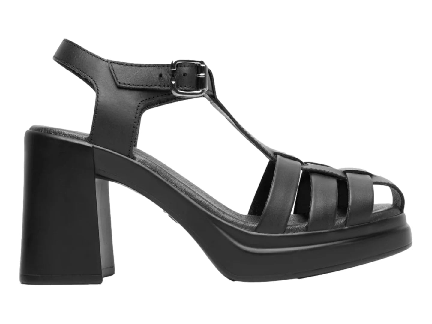 Sandalias Flexi Negro para Mujer