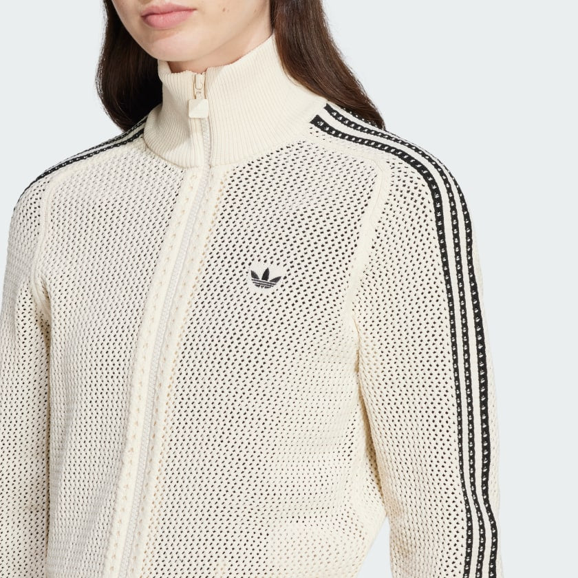 Women's adidas Originals Premium Crochet Track Top