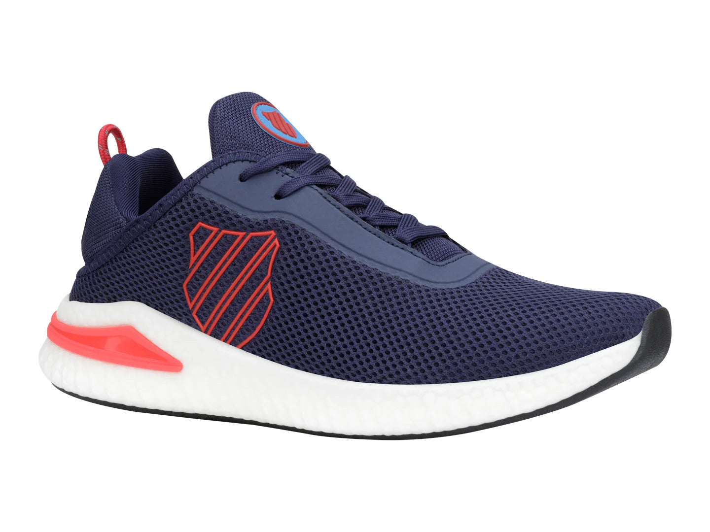 Tenis K SWISS Oman Azul Marino y Rojo para Hombre