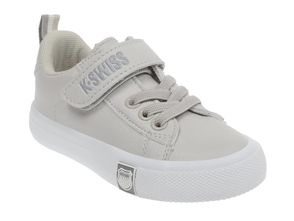 Tenis K SWISS Mini Trinity Blanco y Gris para Niño