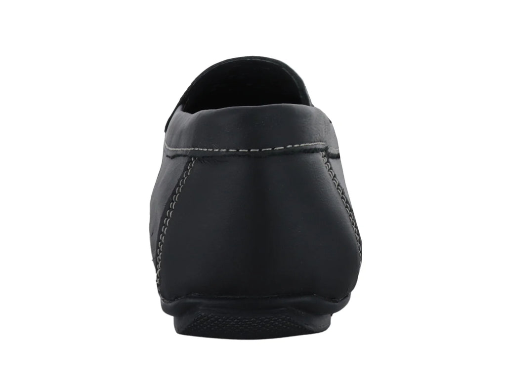 Zapatos Mocasines Driver MeliAna Negros para Mujer
