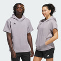 Men's adidas Dugout Short Sleeve Hoodie (Gender Neutral)