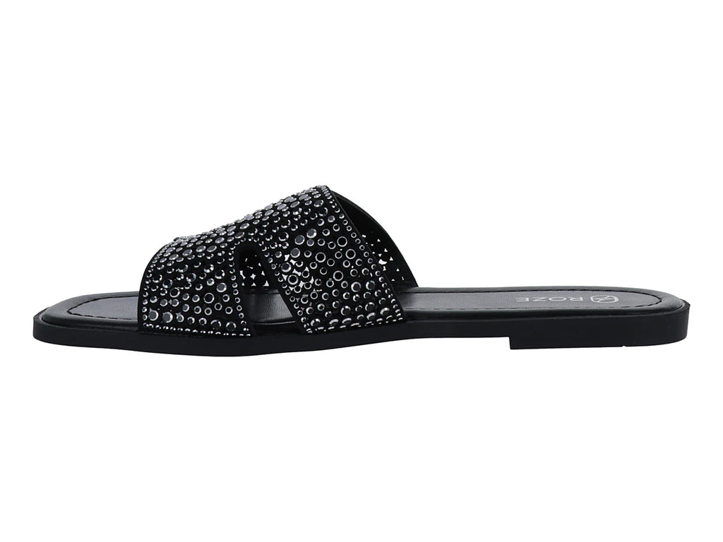 Sandalias ROZE Negro para Mujer