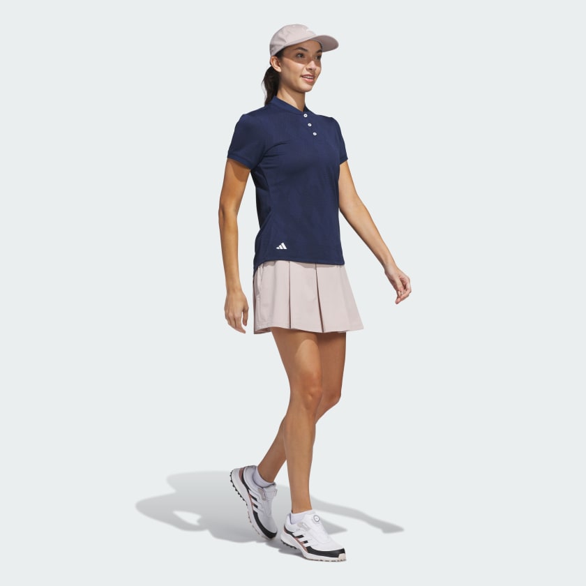 Women's adidas Ultimate365 Diamond Jacquard Polo Shirt