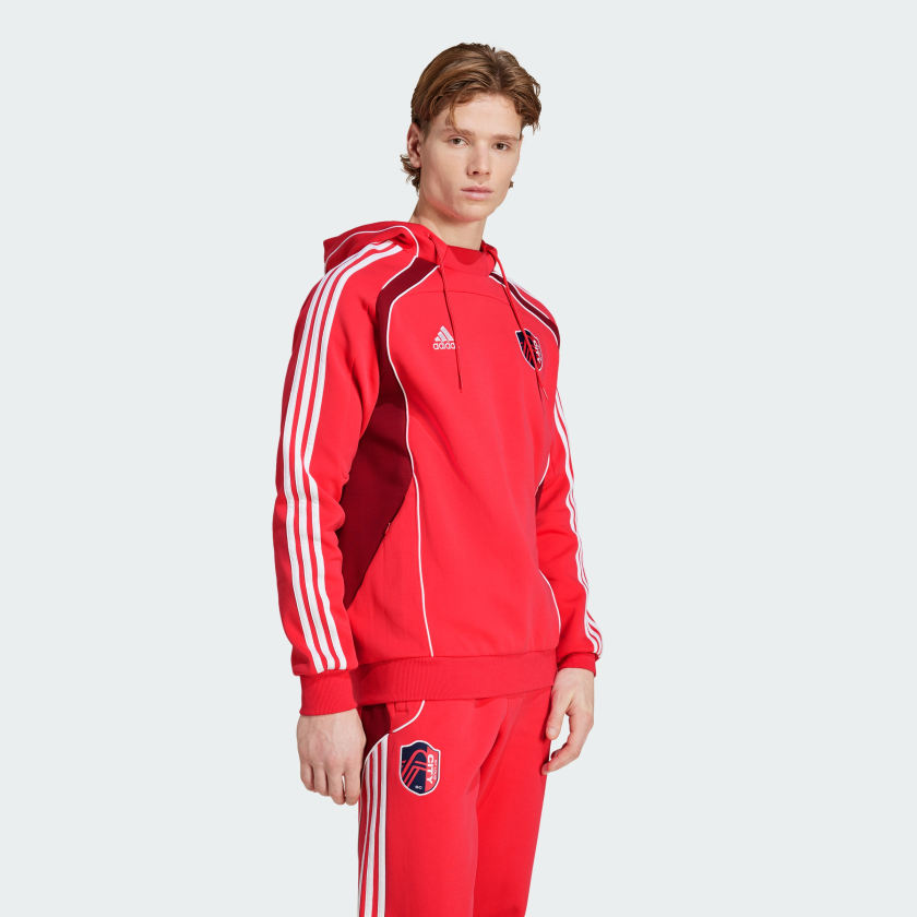 Men's adidas St. Louis CITY SC UBP Travel Hoodie