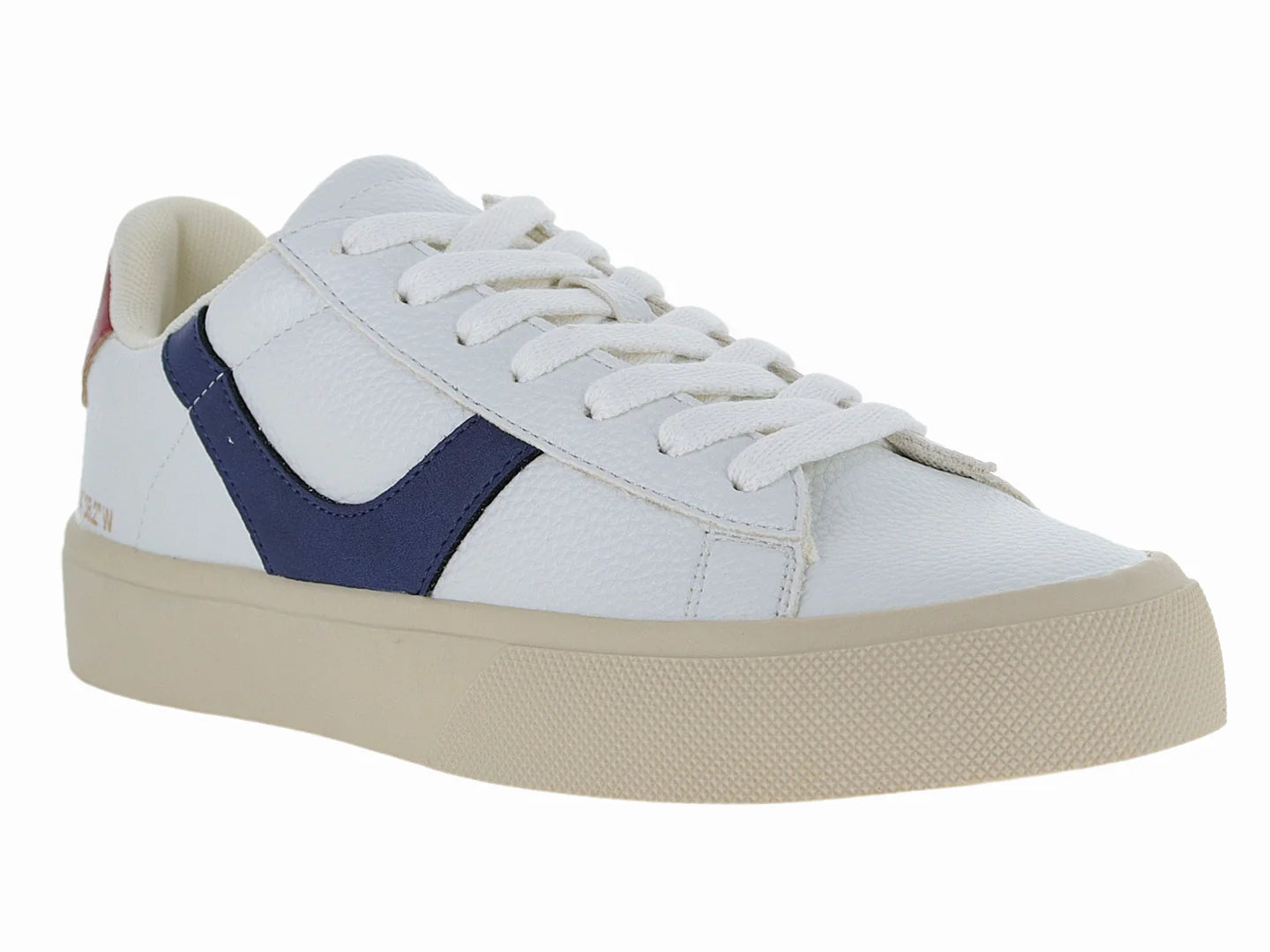 Tenis Corina Blanco Azul y Rojo para Mujer
