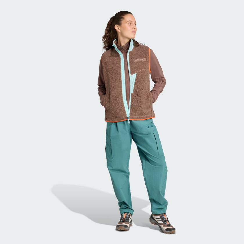 Women's adidas Terrex Xploric High Pile Fleece Vest