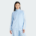Women's adidas adidas Originals Satin Ruffle 3-Stripes Firebird Track Jacket
