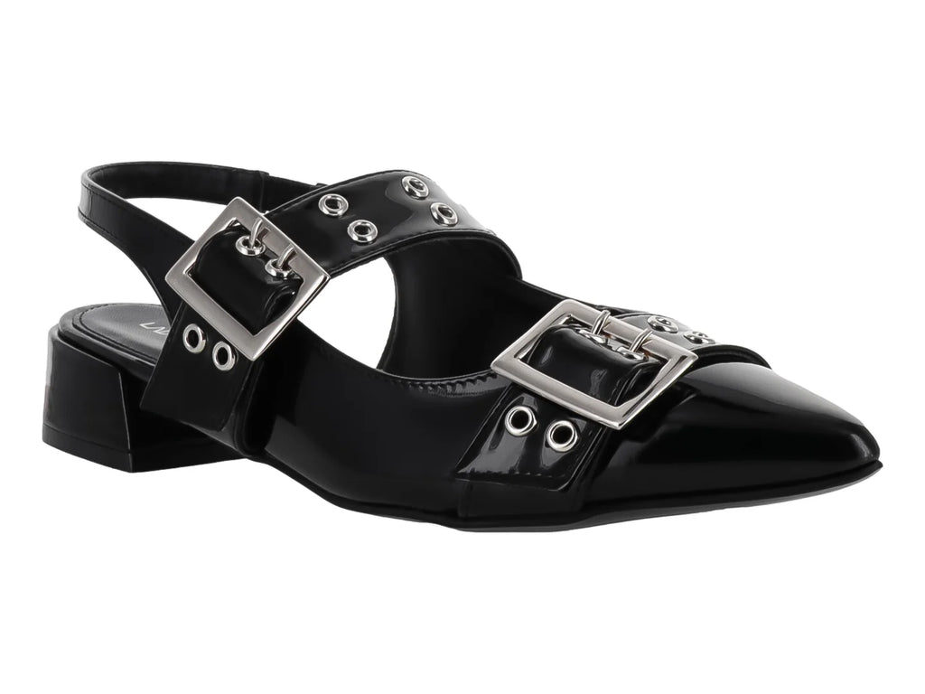 Zapatos de Charol Negro Lady Paulina para Mujer
