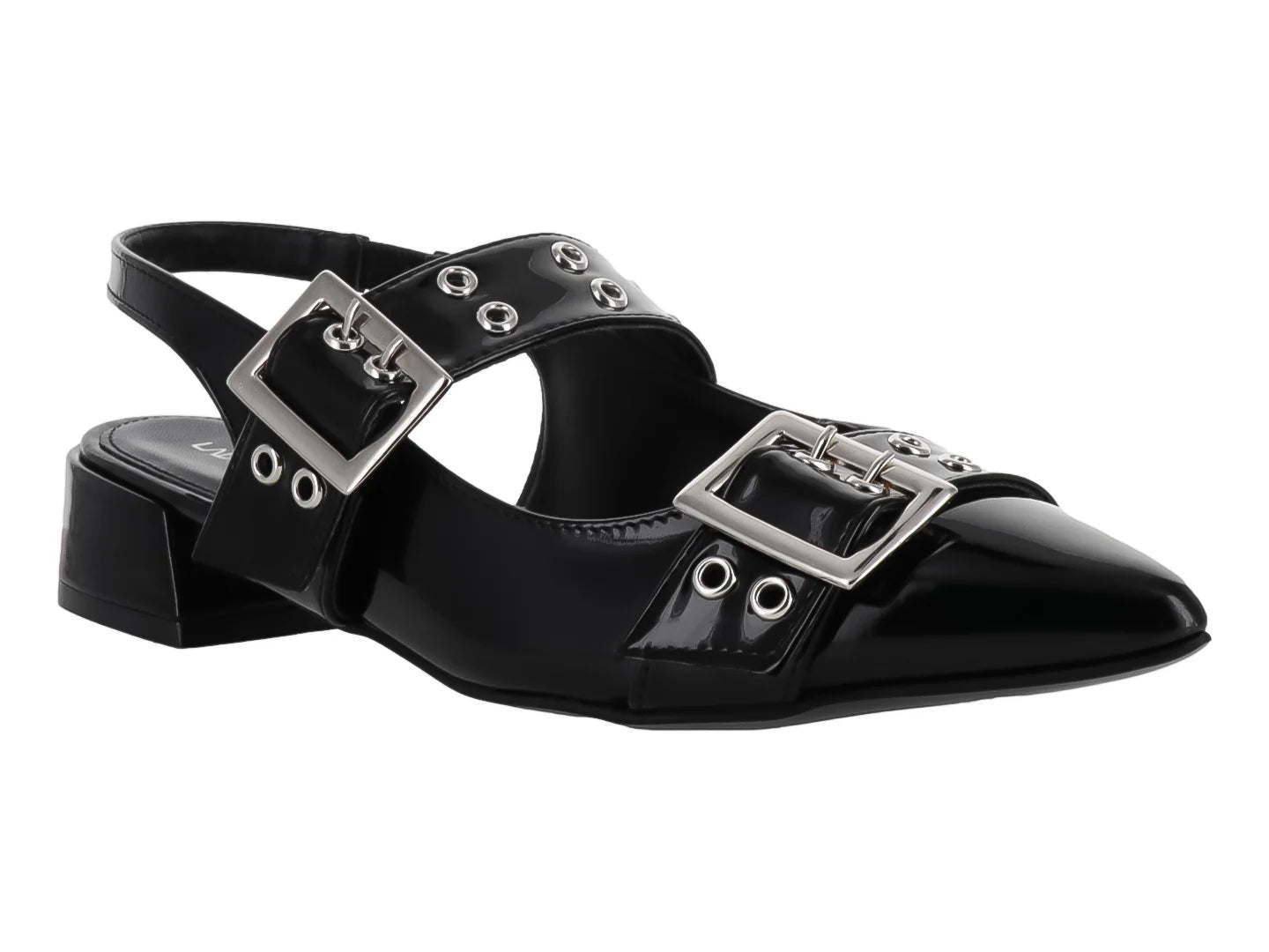 Zapatos de Charol Negro Lady Paulina para Mujer