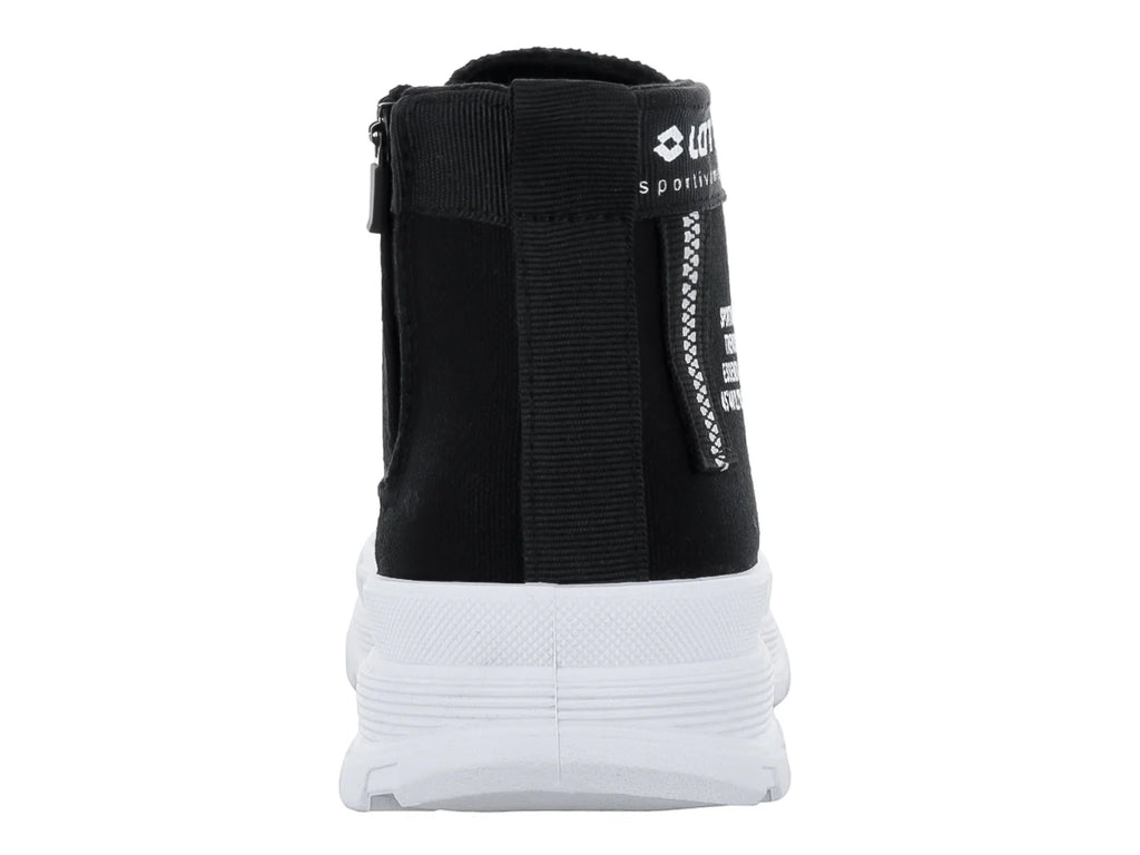 Tenis Lotto Astor Negro para Niño