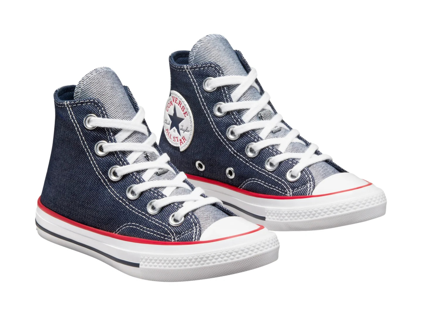 Tenis Converse Chuck 70 Hi Azul Marino para Niño