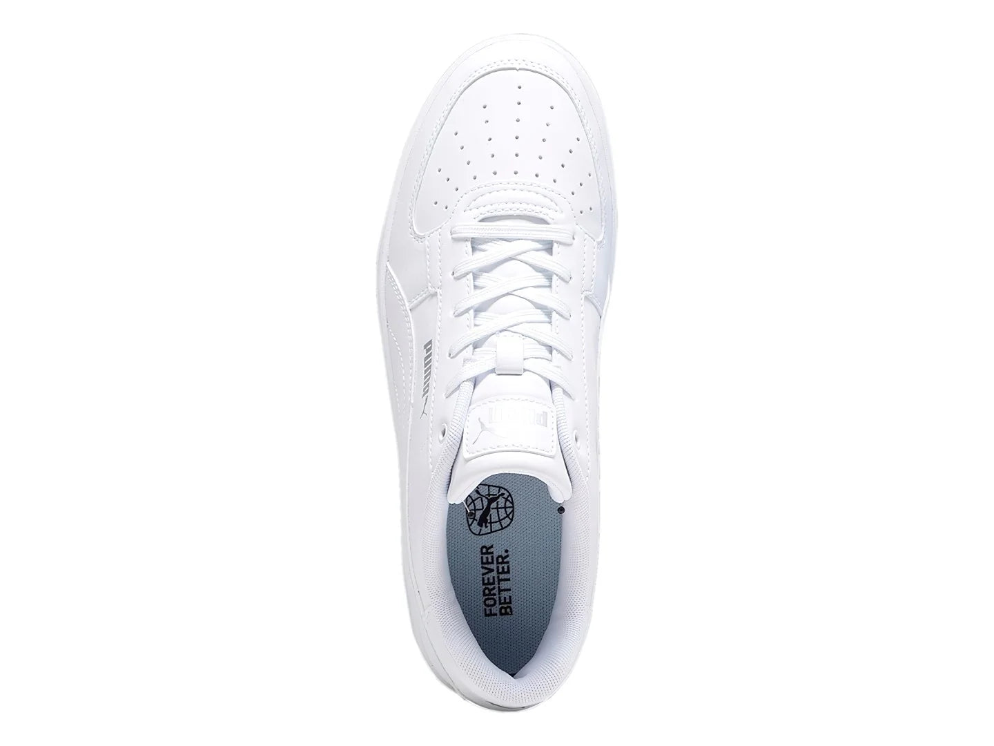Tenis PUMA Caven 20 Blancos y Plateados para Mujer