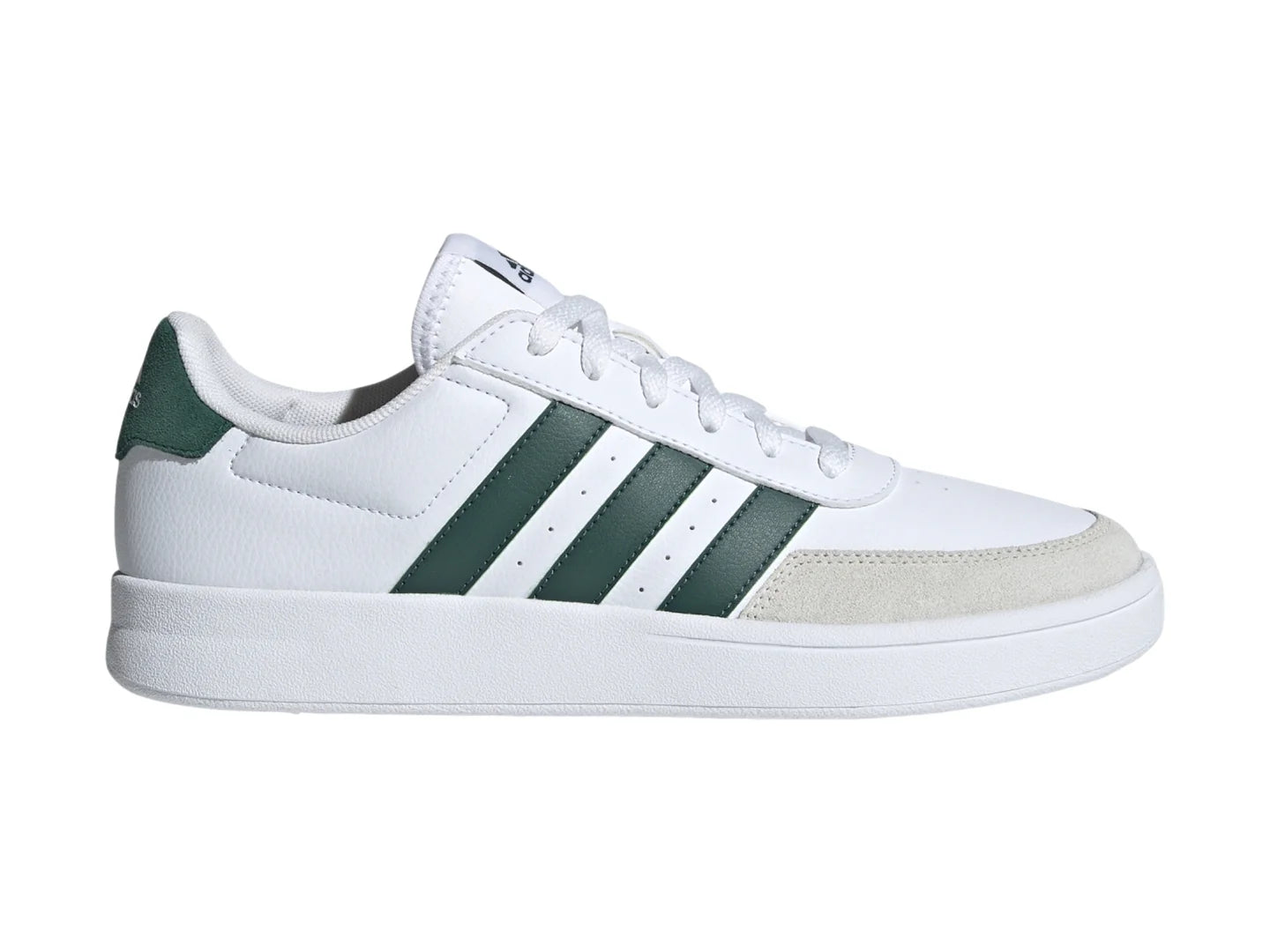Tenis Adidas Breaknet 20 Blanco y Verde para Hombre