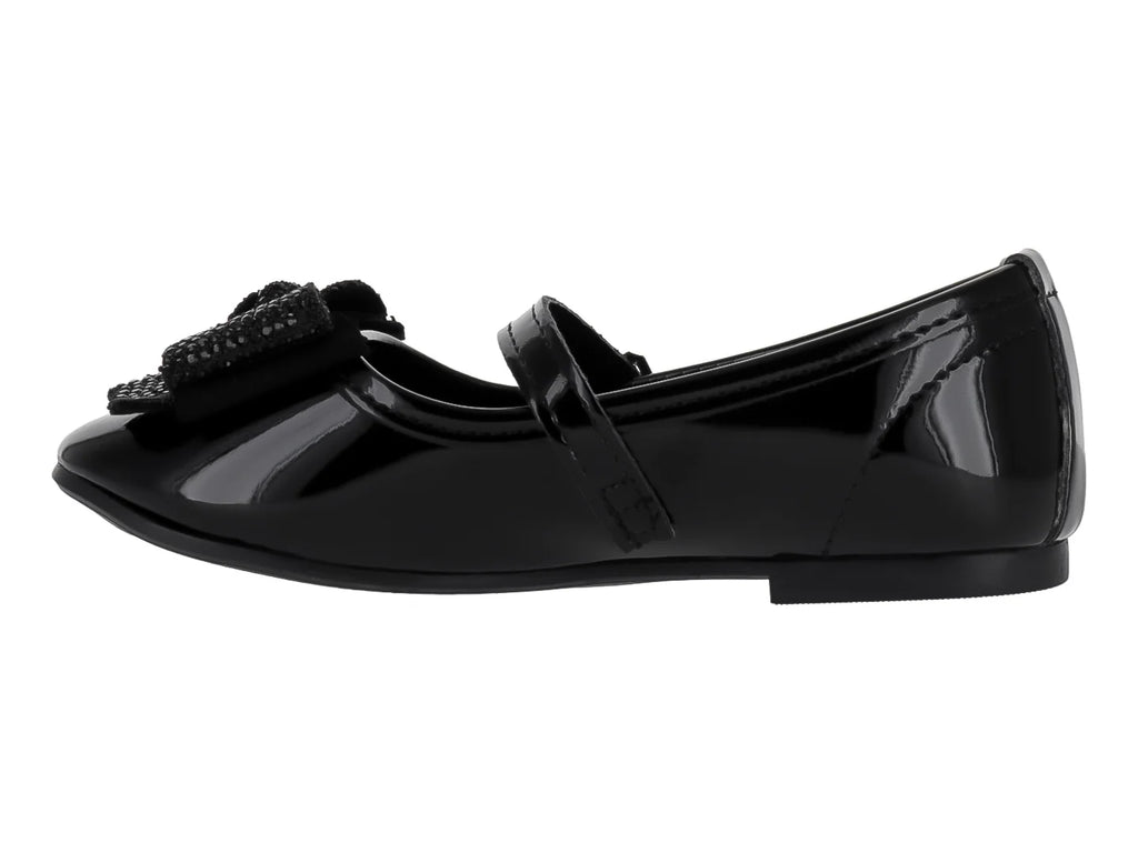 Zapatos Planos 4EVER Charol Negro para Niña