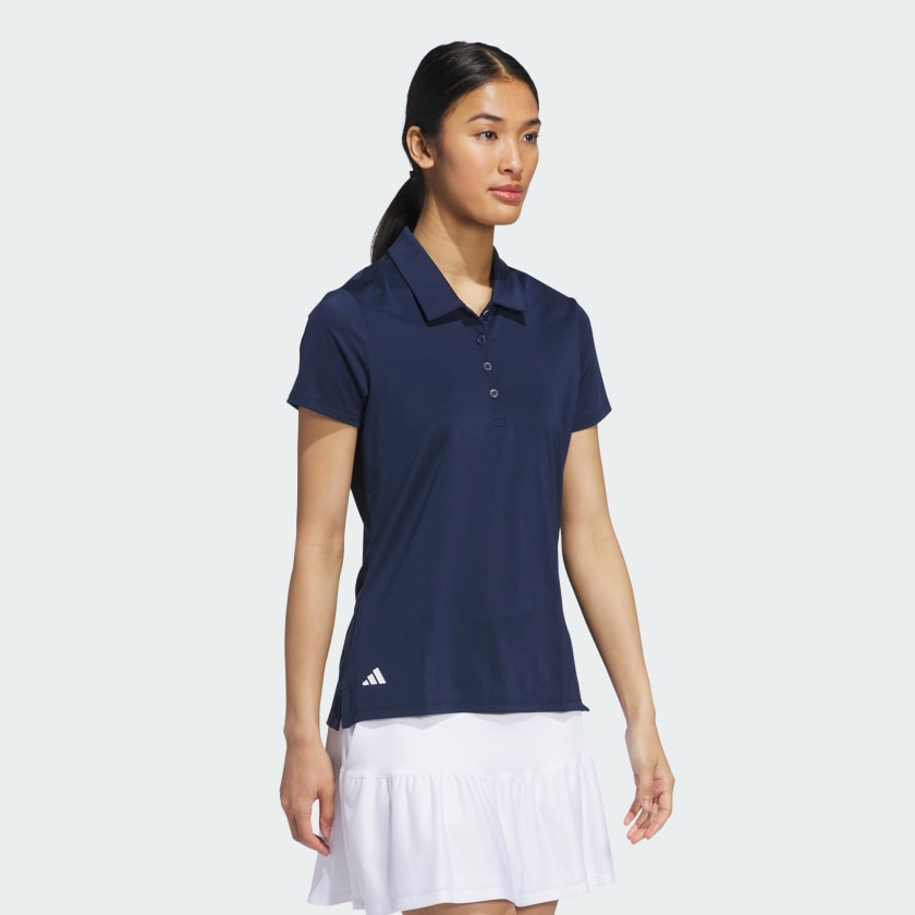 Women's adidas Ultimate365 Solid Short Sleeve Polo Shirt