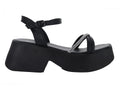 Sandalias Luna Rosa Negro para Mujer