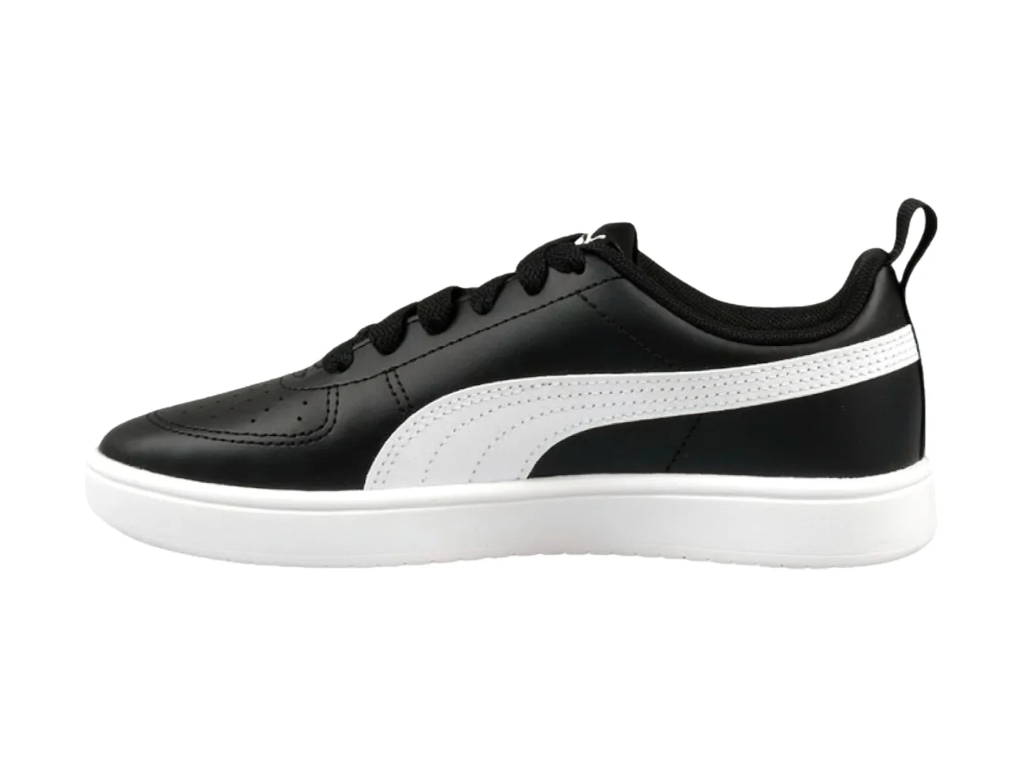 Tenis PUMA Rickie Jr Negro con Blanco para Niño
