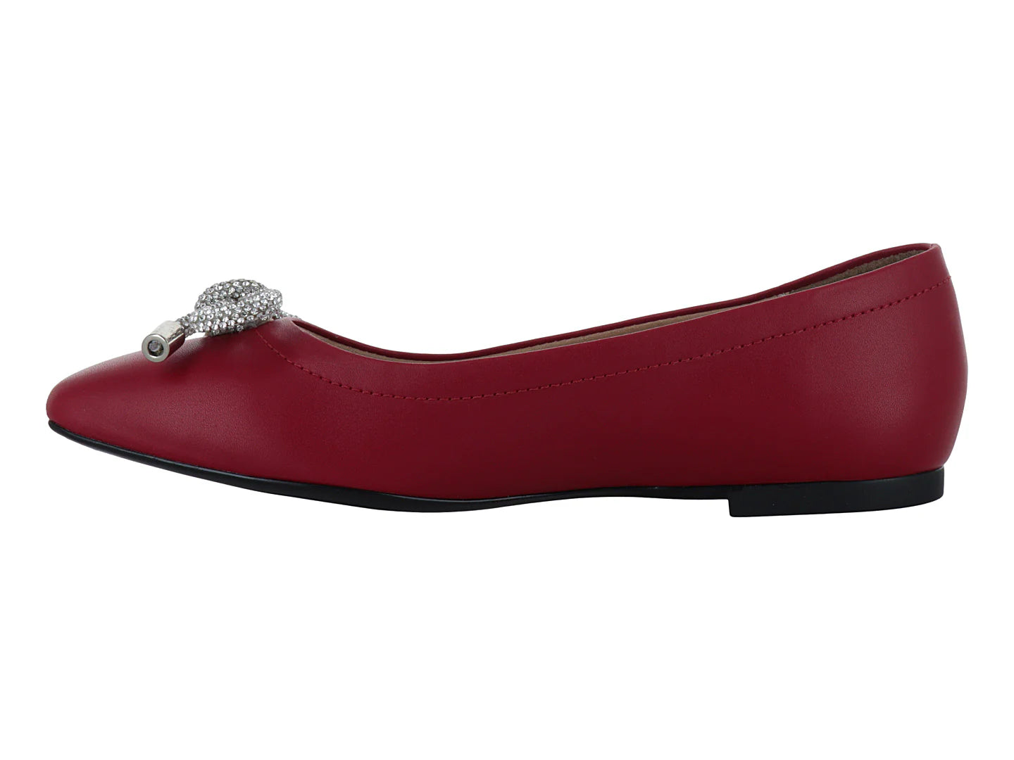 Zapatos Planos Salamandra Rojo Salas para Mujer
