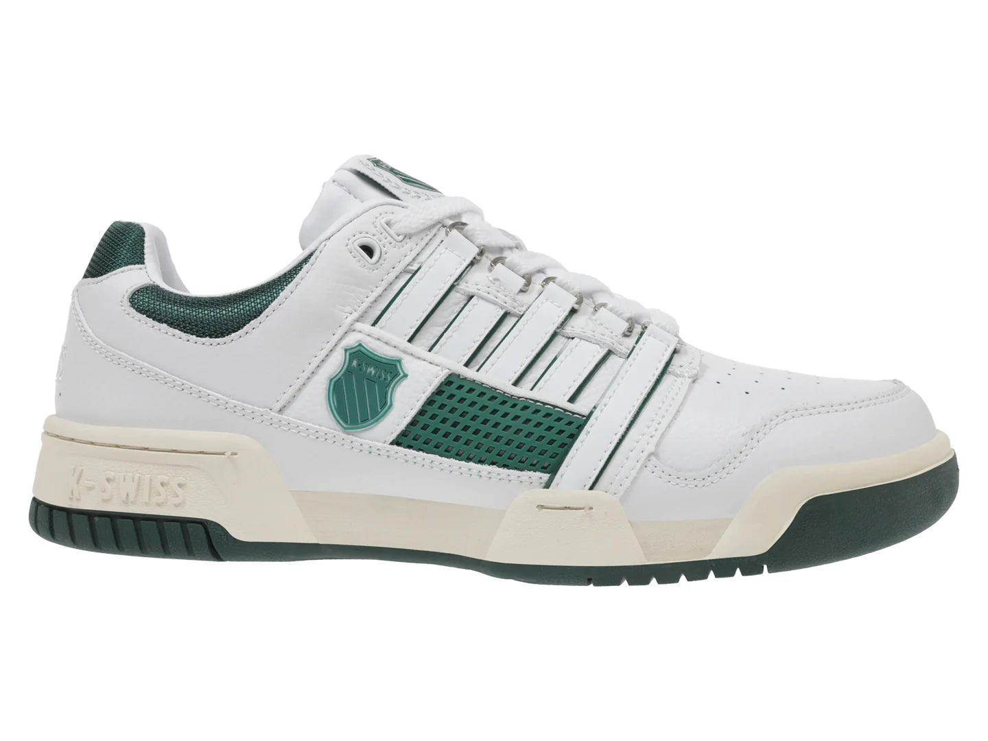 Tenis K Swiss G Staad Gold Blanco y Verde para Hombre