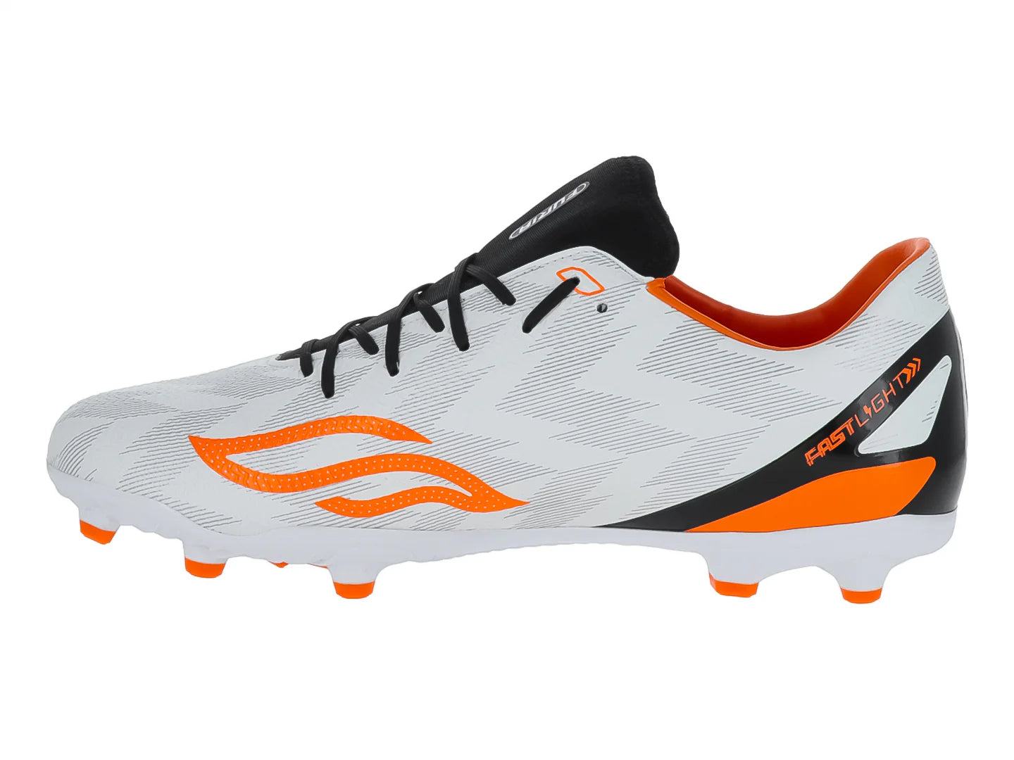 Tenis de Fútbol Furia Blanco y Naranja para Hombre