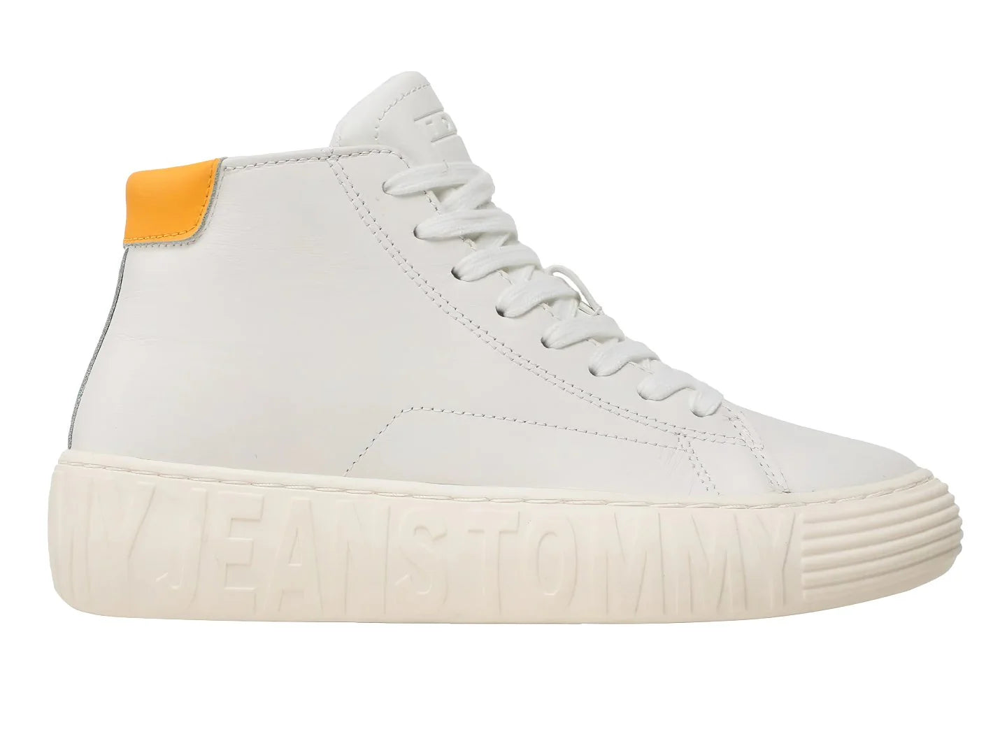Tenis Tommy Hilfiger New Cupsole Leather Blancos para Mujer