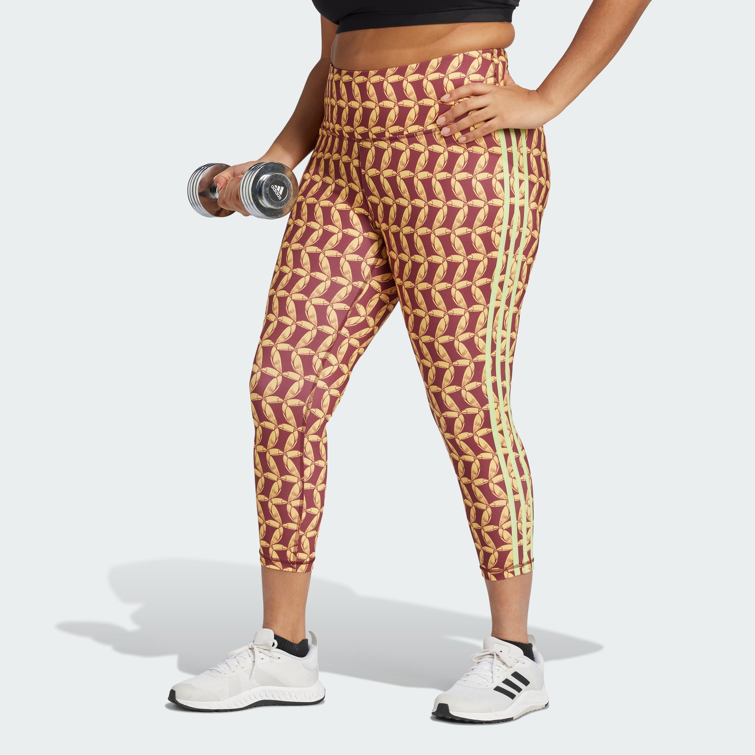 Women's adidas adidas x FARM 7/8 Leggings (Plus Size)
