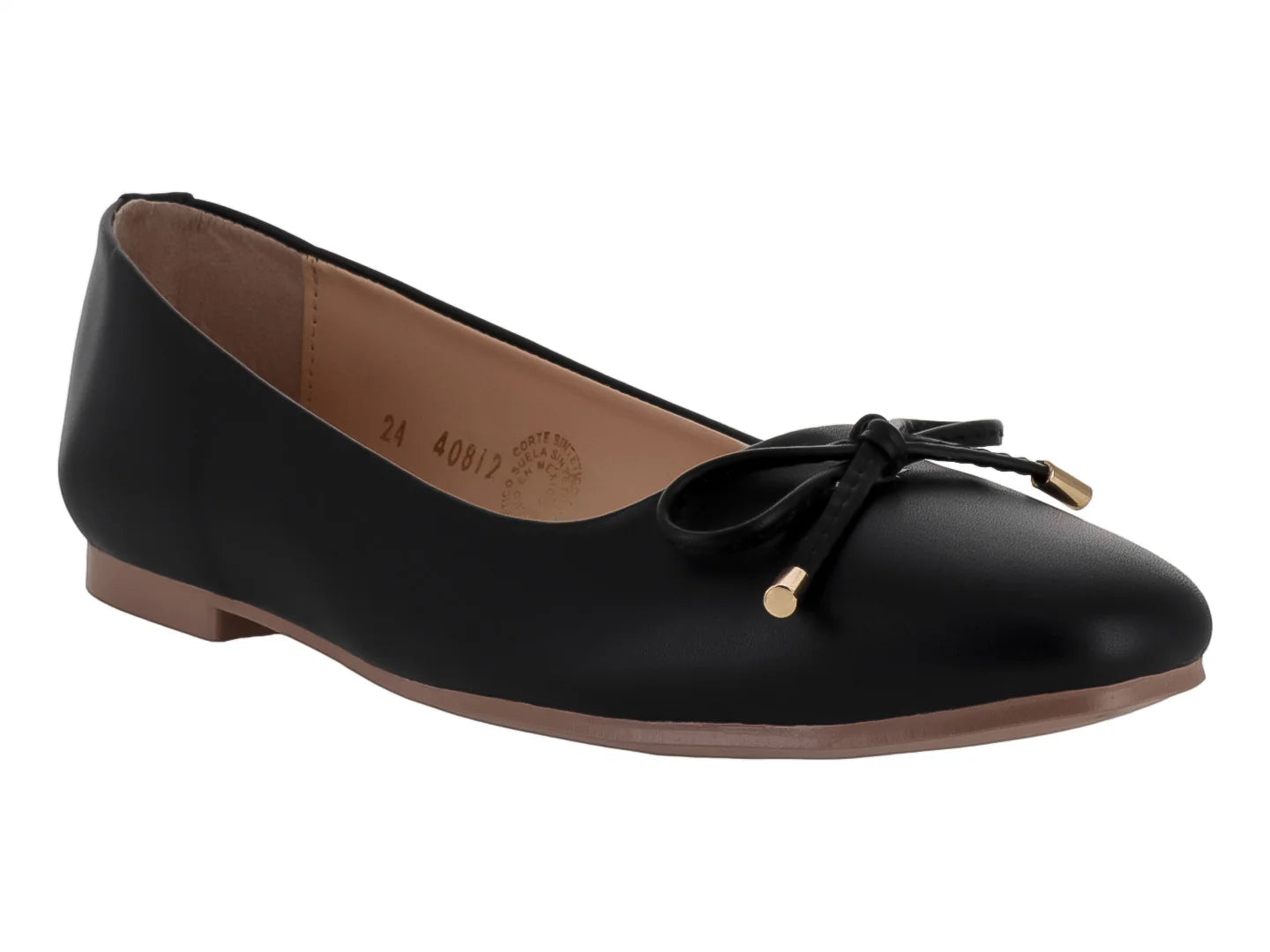 Zapatos Planos Senties Negro para Mujer