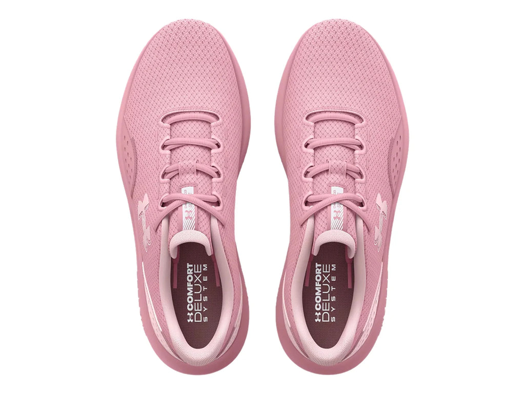 Tenis Under Armour Charged Surge 4 Rosa para Mujer