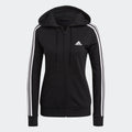 Women's adidas Essentials French Terry 3-Stripes Full-Zip Hoodie
