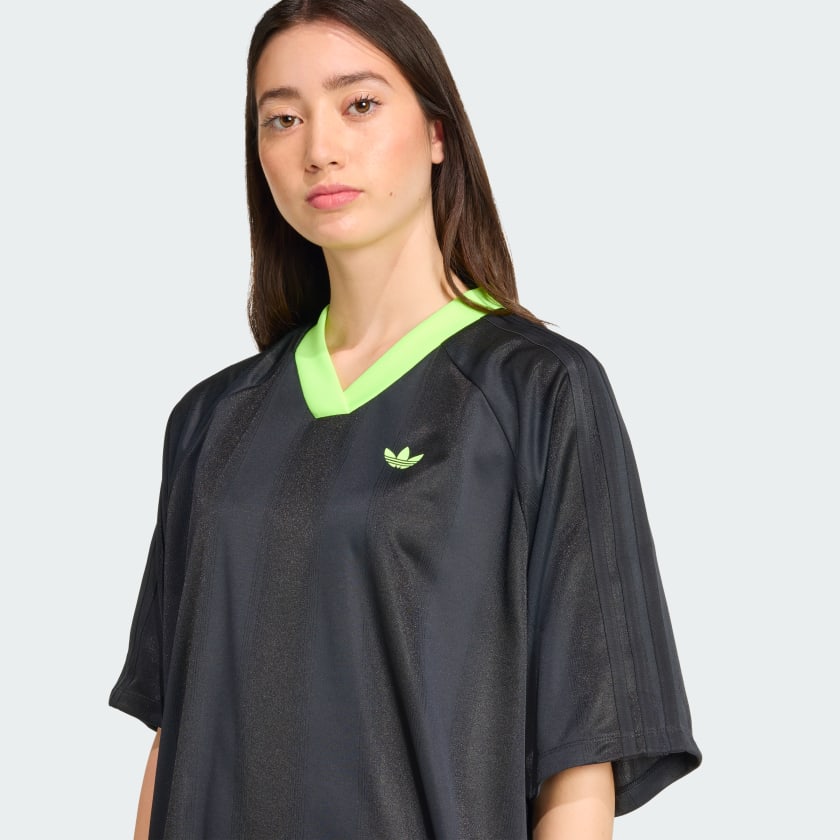 Women's adidas Adicolor Soccer Jacquard Oversize Dress